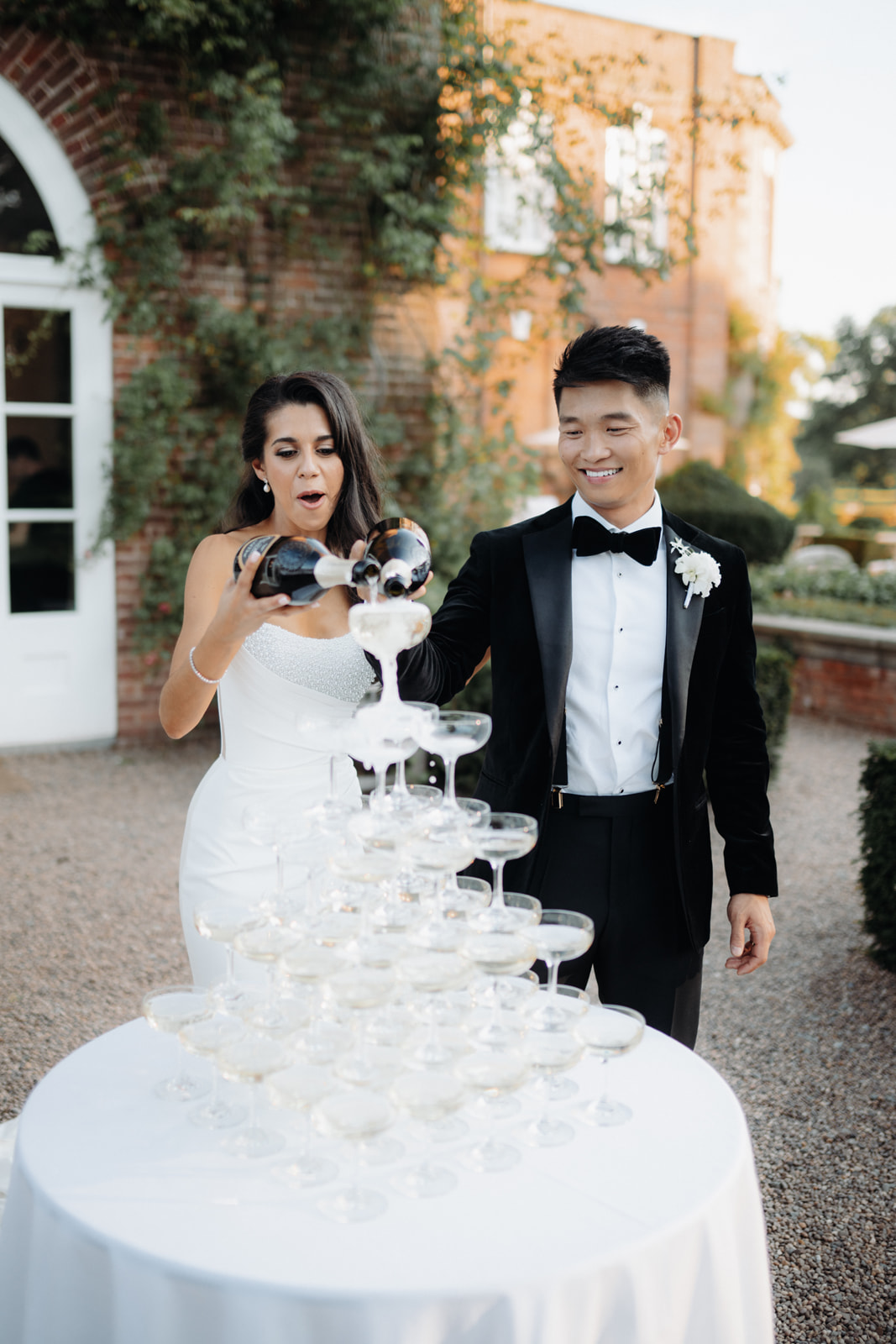 A fusion Greek and Chinese September wedding at Iscoyd Park by Harvey Films