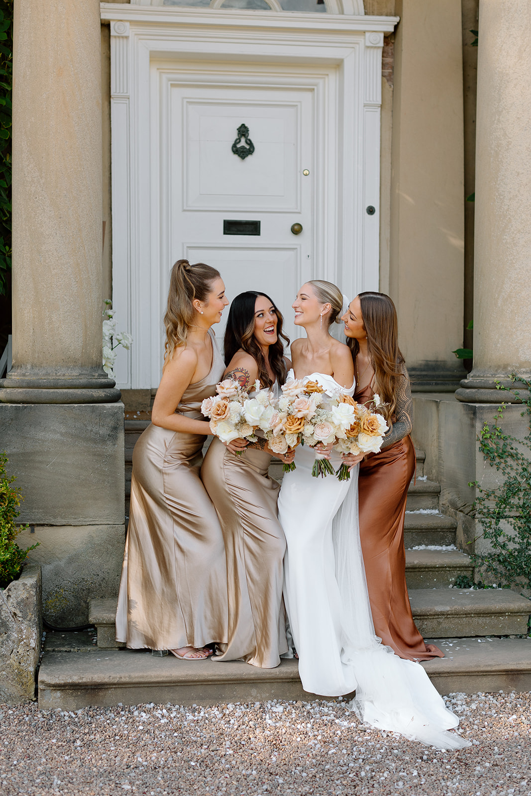 Serious September wedding glamour in this blush colour scheme wedding at Iscoyd Park by Alex Wysocki Photography