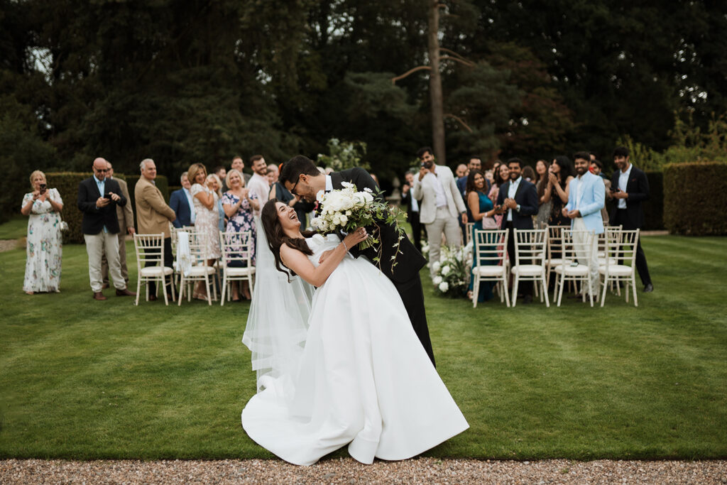 Bridgerton inspired blended culture English country wedding at luxury venue Iscoyd Park by Faye Wilde Photography 