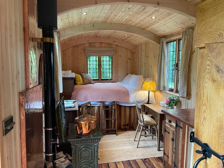 Stay with us here at Iscoyd Park! Choose from our Showman’s Wagon or the beautiful Iscoyd Cottage; now available on Airbnb!