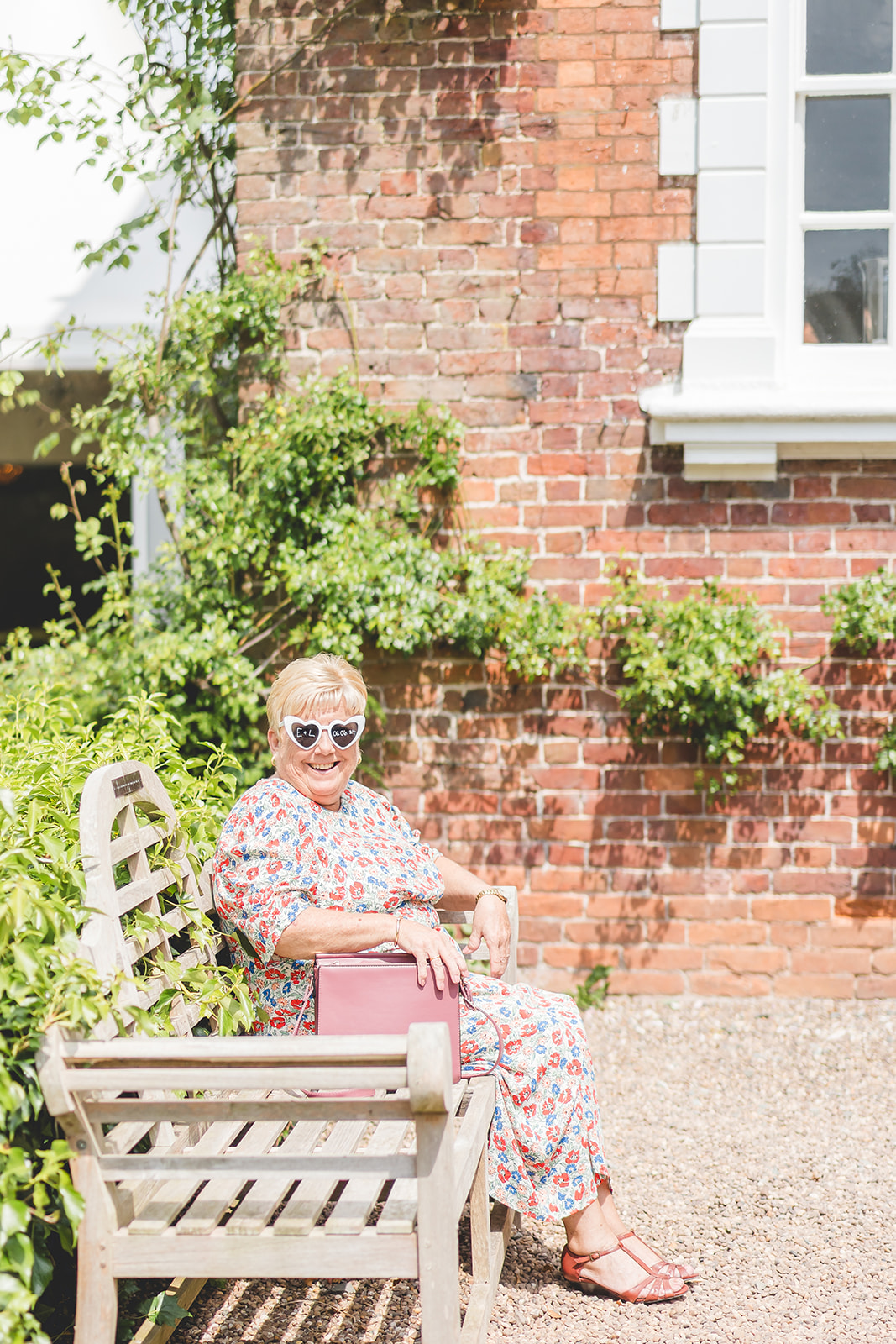 Hot pinks and coral wedding theme for classic English June wedding at Iscoyd Park by Sarah Horton Photography