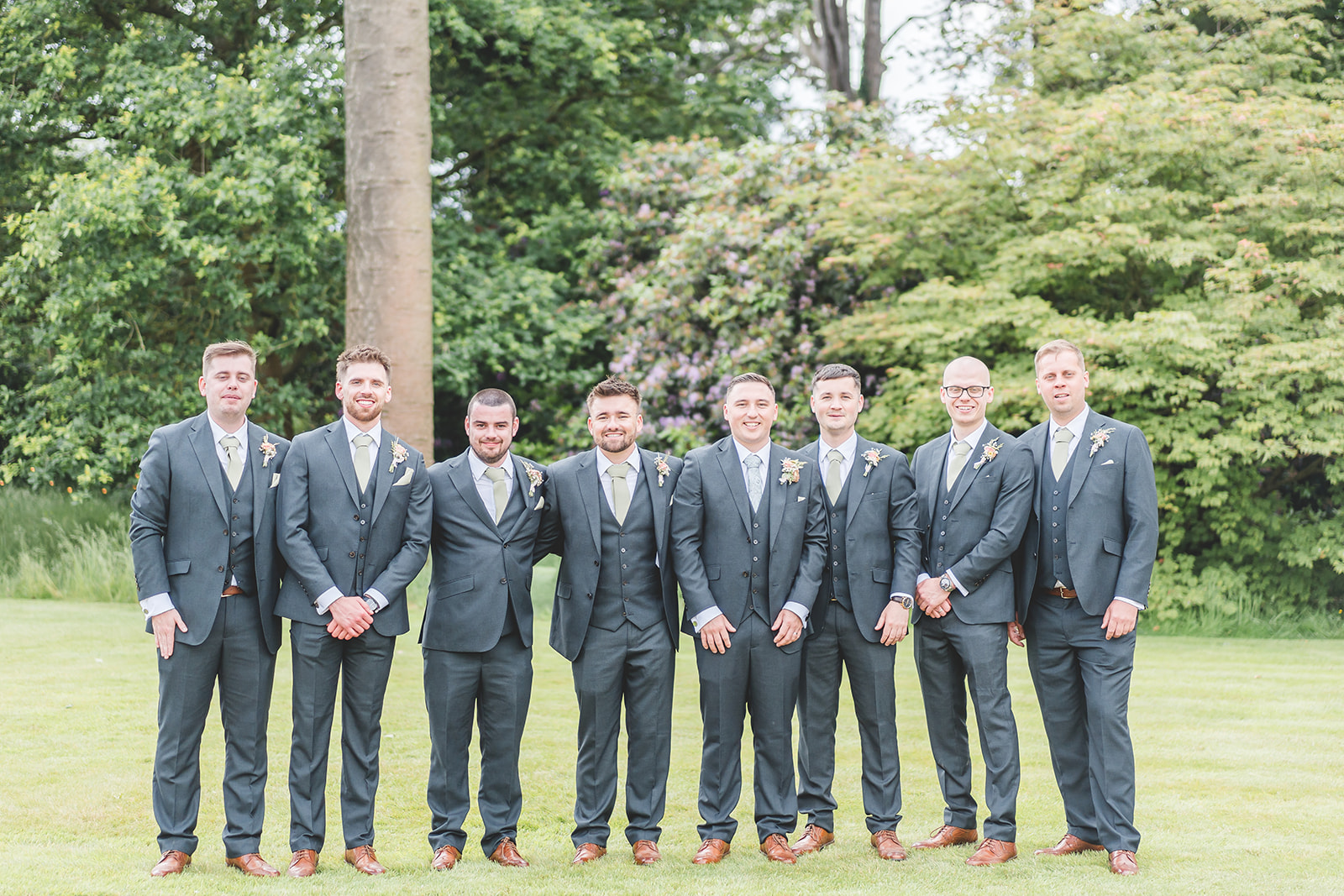 Hot pinks and coral wedding theme for classic English June wedding at Iscoyd Park by Sarah Horton Photography