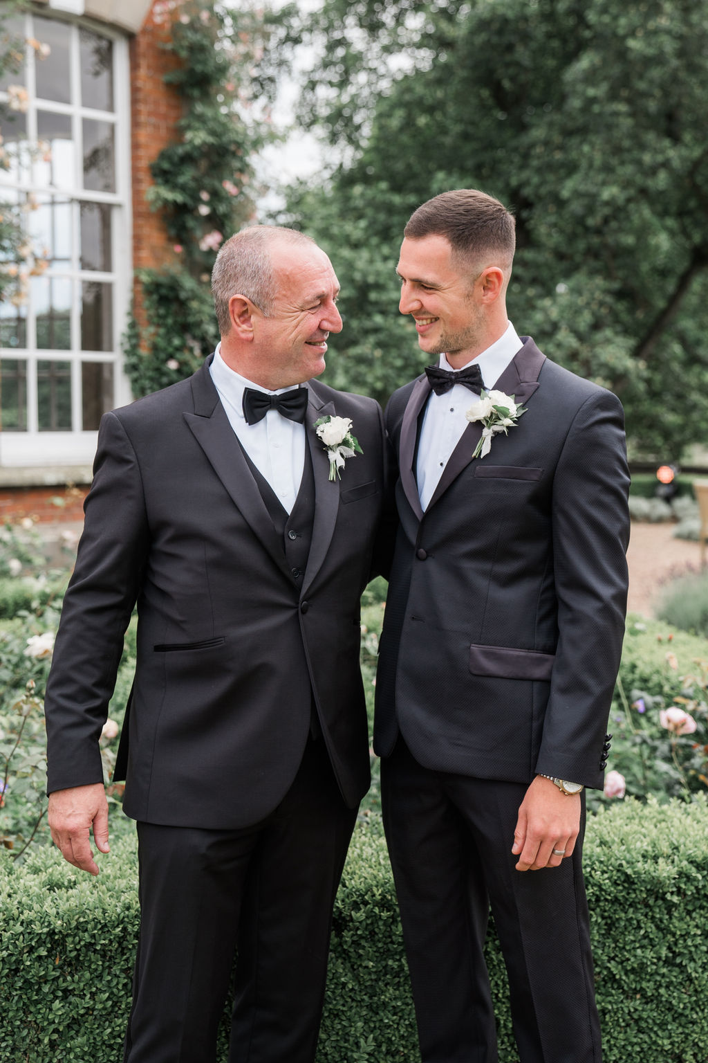 Voluptuous White Wedding Florals at a June Iscoyd Park wedding by Jessica Raphael Photography