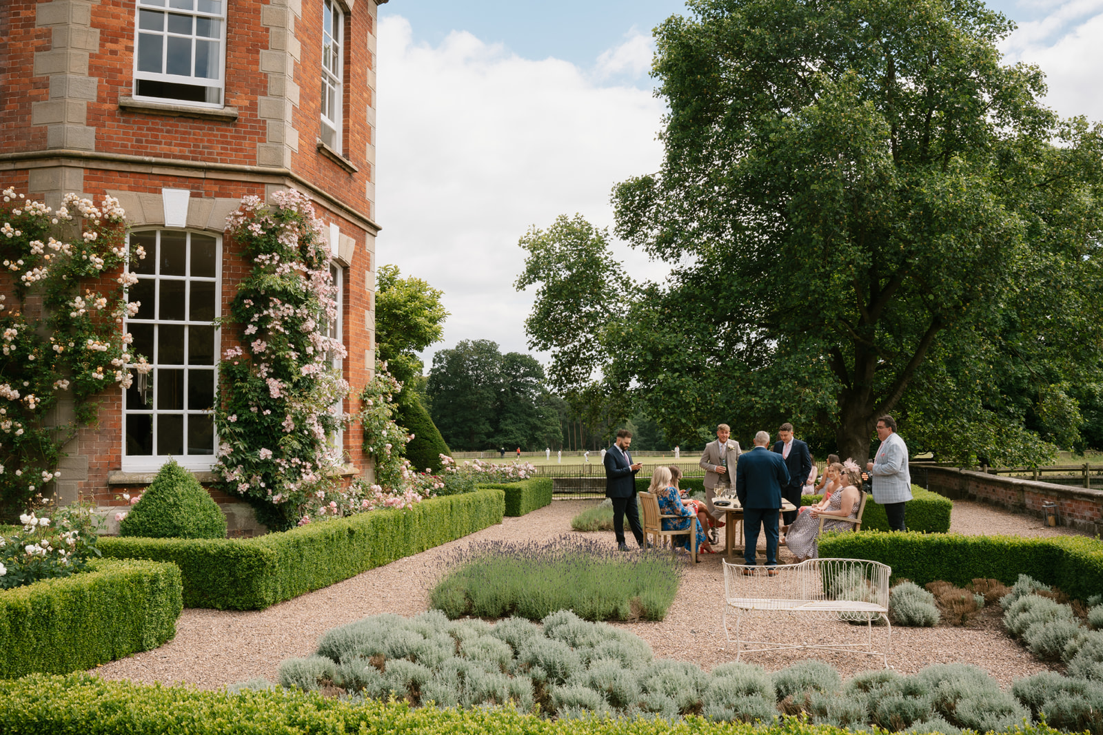 Oversized bows and mocha wedding scheme at this classic English country wedding by Toria Frances Photography