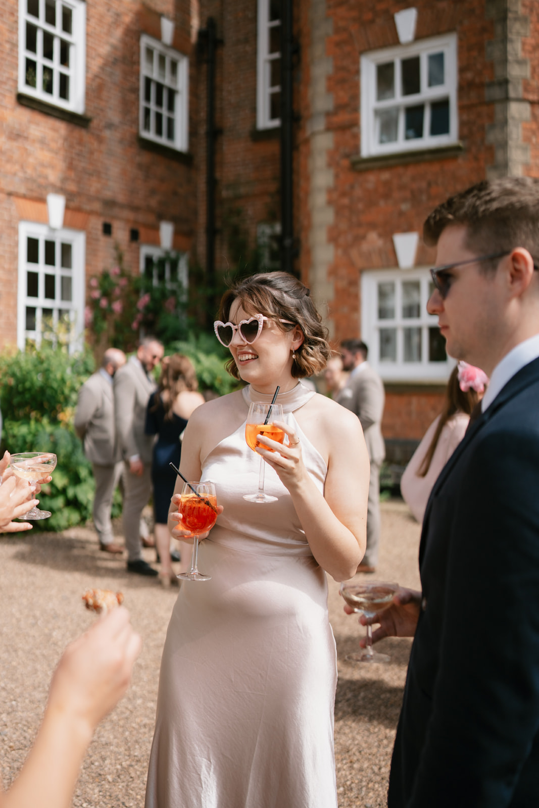 Oversized bows and mocha wedding scheme at this classic English country wedding by Toria Frances Photography