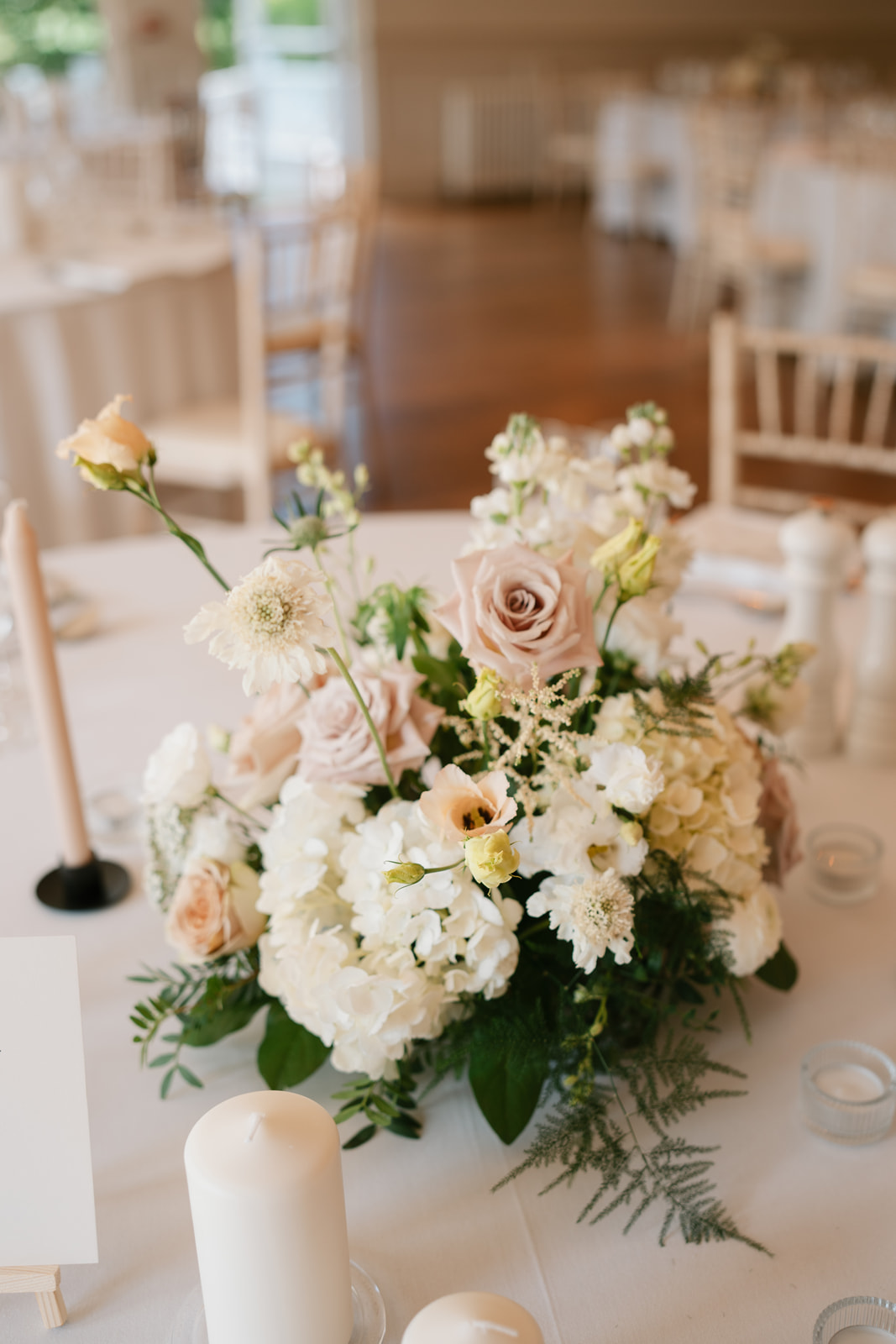 Oversized bows and mocha wedding scheme at this classic English country wedding by Toria Frances Photography