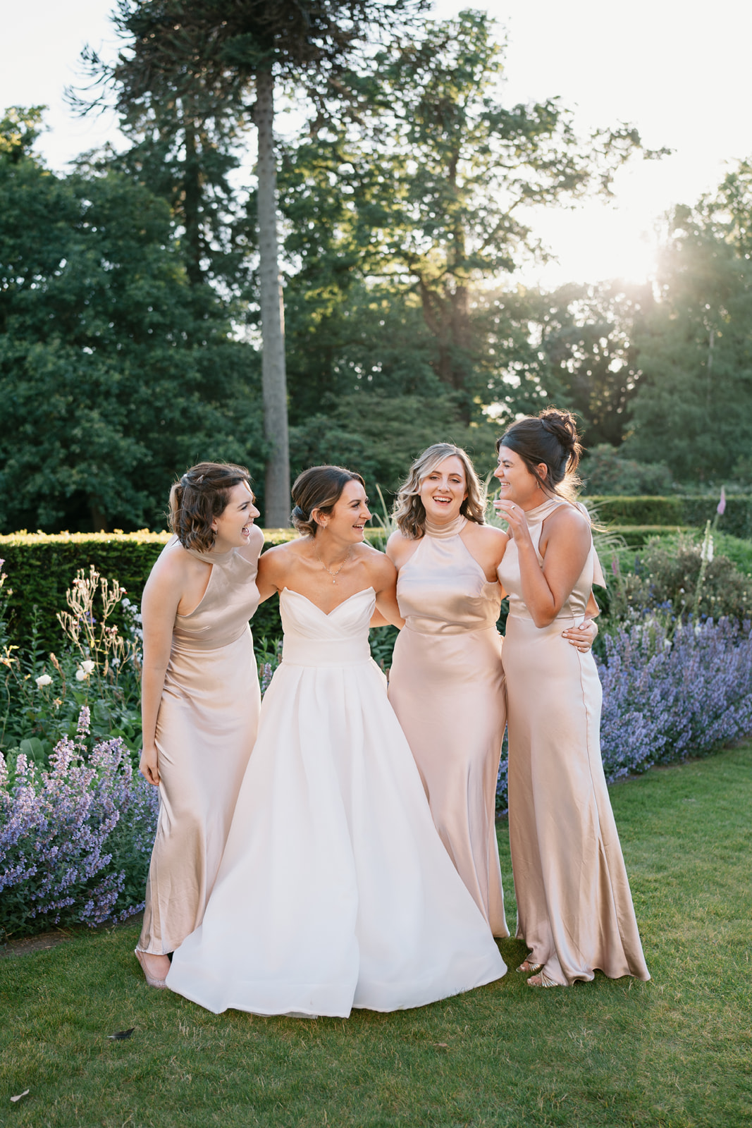 Oversized bows and mocha wedding scheme at this classic English country wedding by Toria Frances Photography