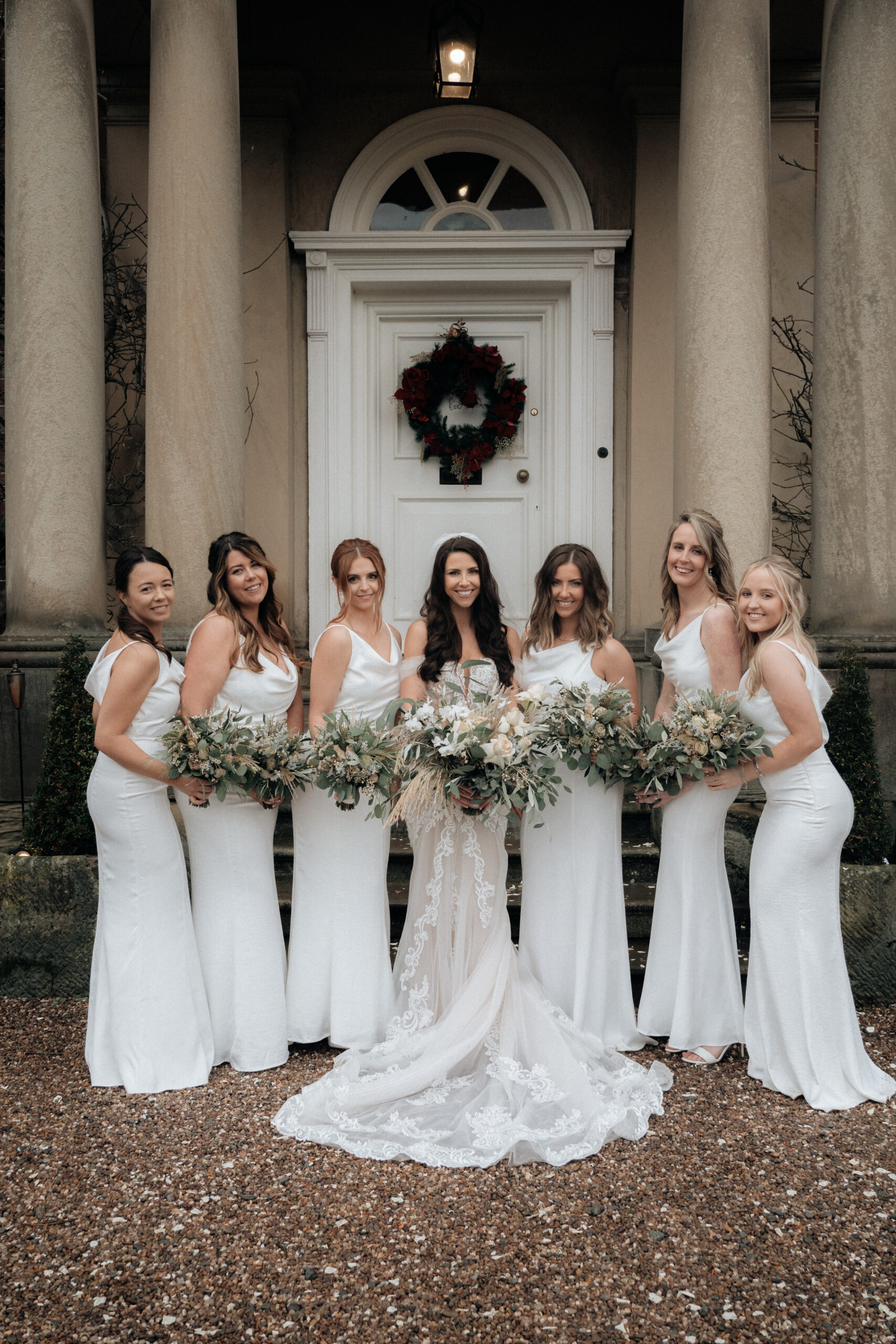 A New Year showstopper luxury wedding at Iscoyd Park by Courtney Marie Photography.