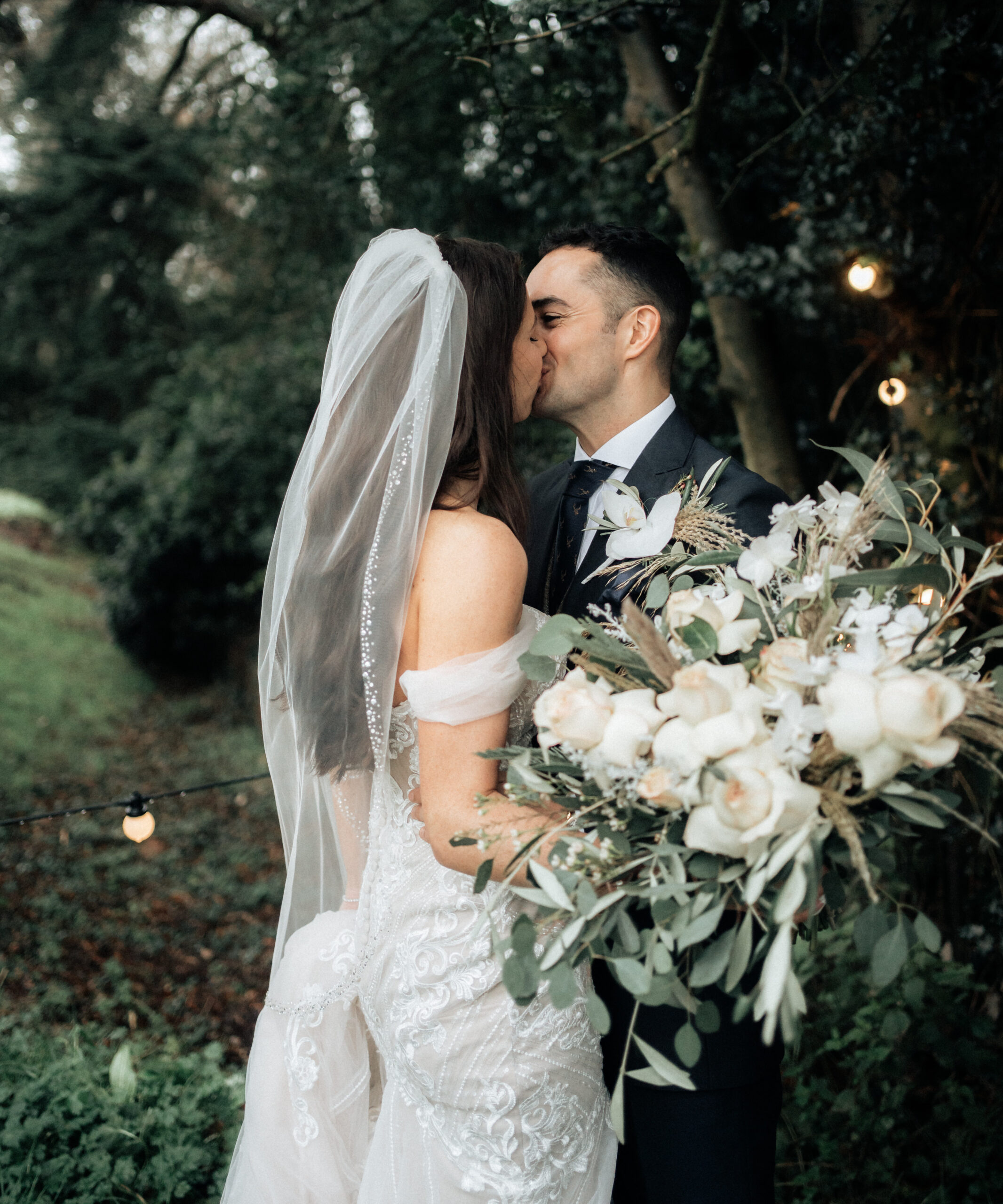 A New Year showstopper luxury wedding at Iscoyd Park by Courtney Marie Photography.