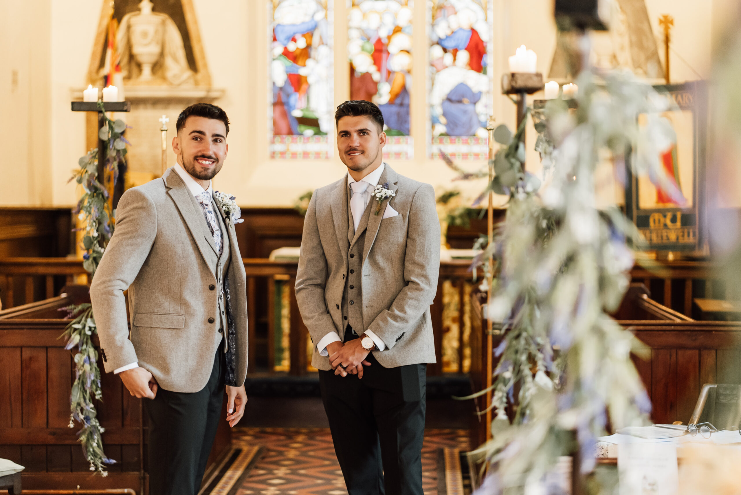 Wildflower inspired UK wedding at exclusive use Georgian Iscoyd Park by The Wedding Guy Photography