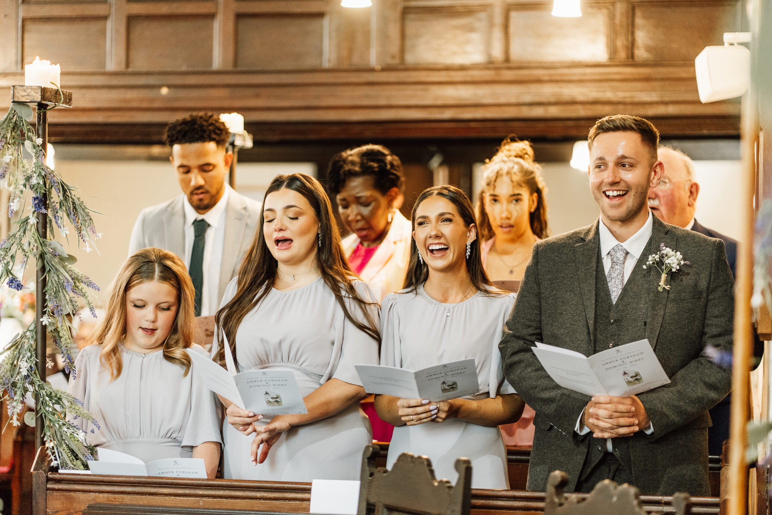 Wildflower inspired UK wedding at exclusive use Georgian Iscoyd Park by The Wedding Guy Photography