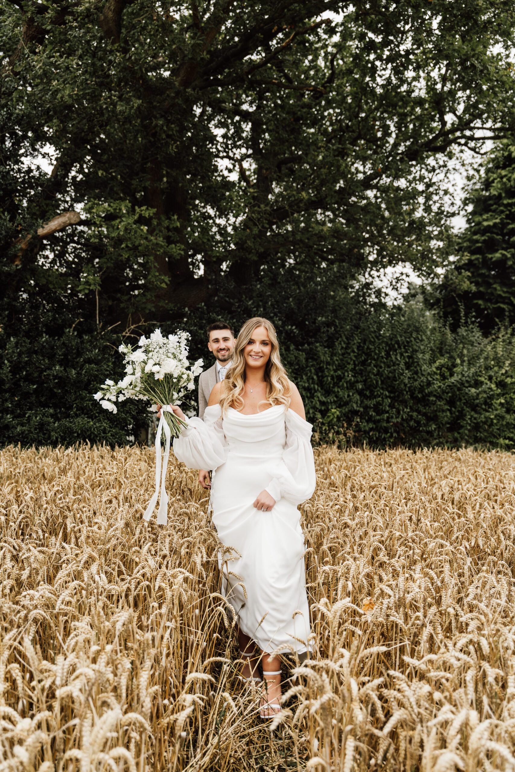 Wildflower inspired UK wedding at exclusive use Georgian Iscoyd Park by The Wedding Guy Photography