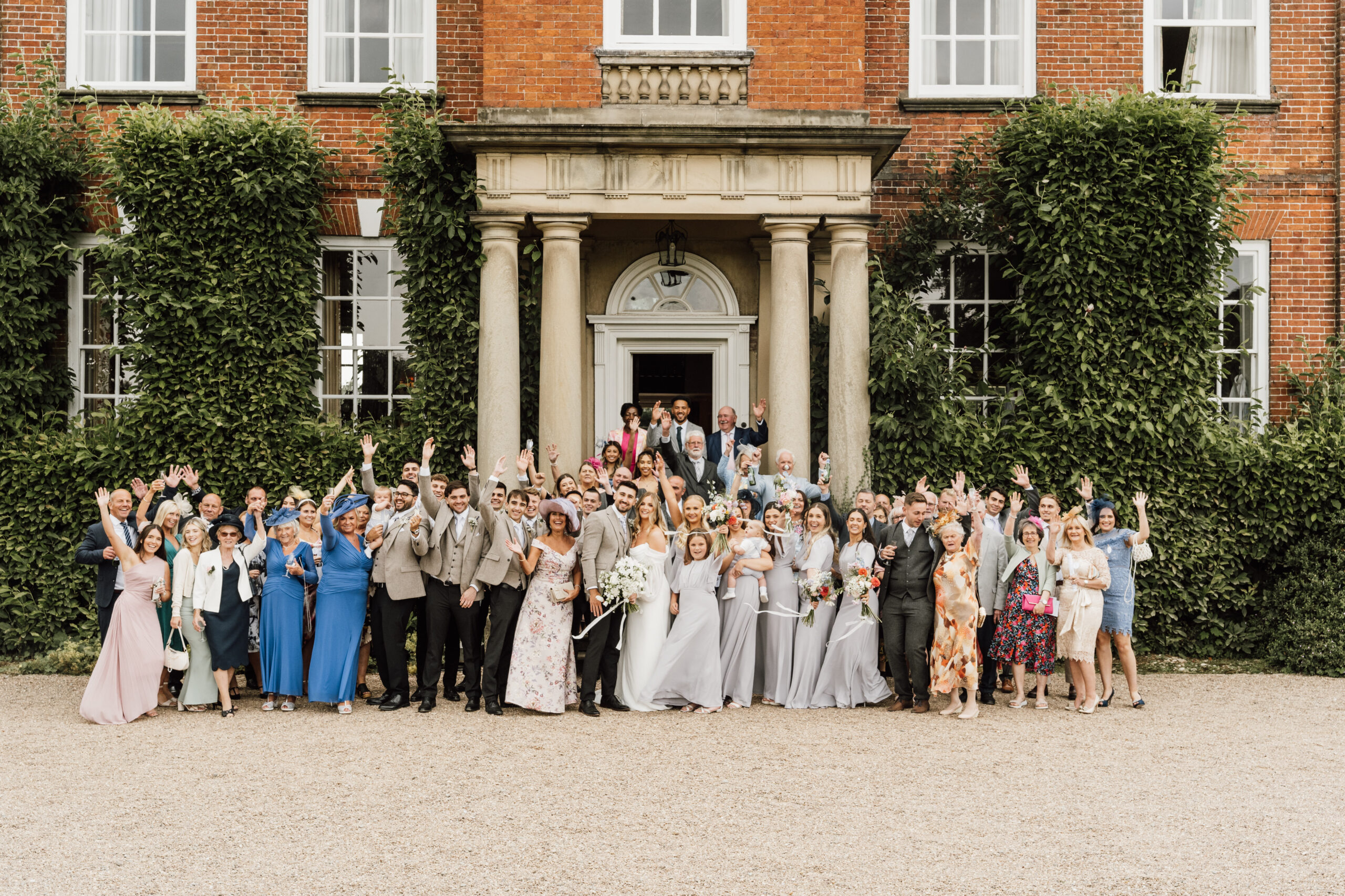 Wildflower inspired UK wedding at exclusive use Georgian Iscoyd Park by The Wedding Guy Photography