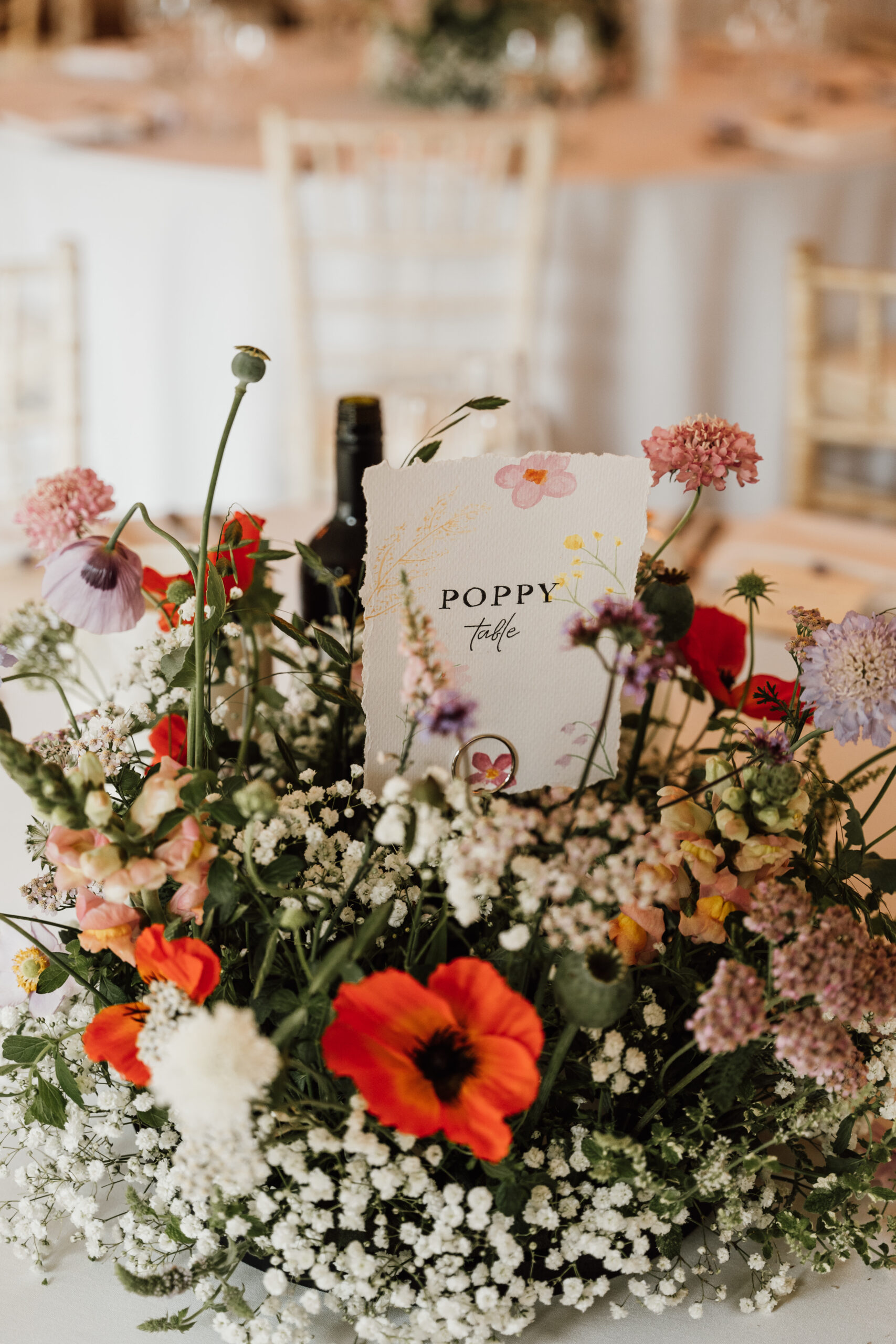 Wildflower inspired UK wedding at exclusive use Georgian Iscoyd Park by The Wedding Guy Photography