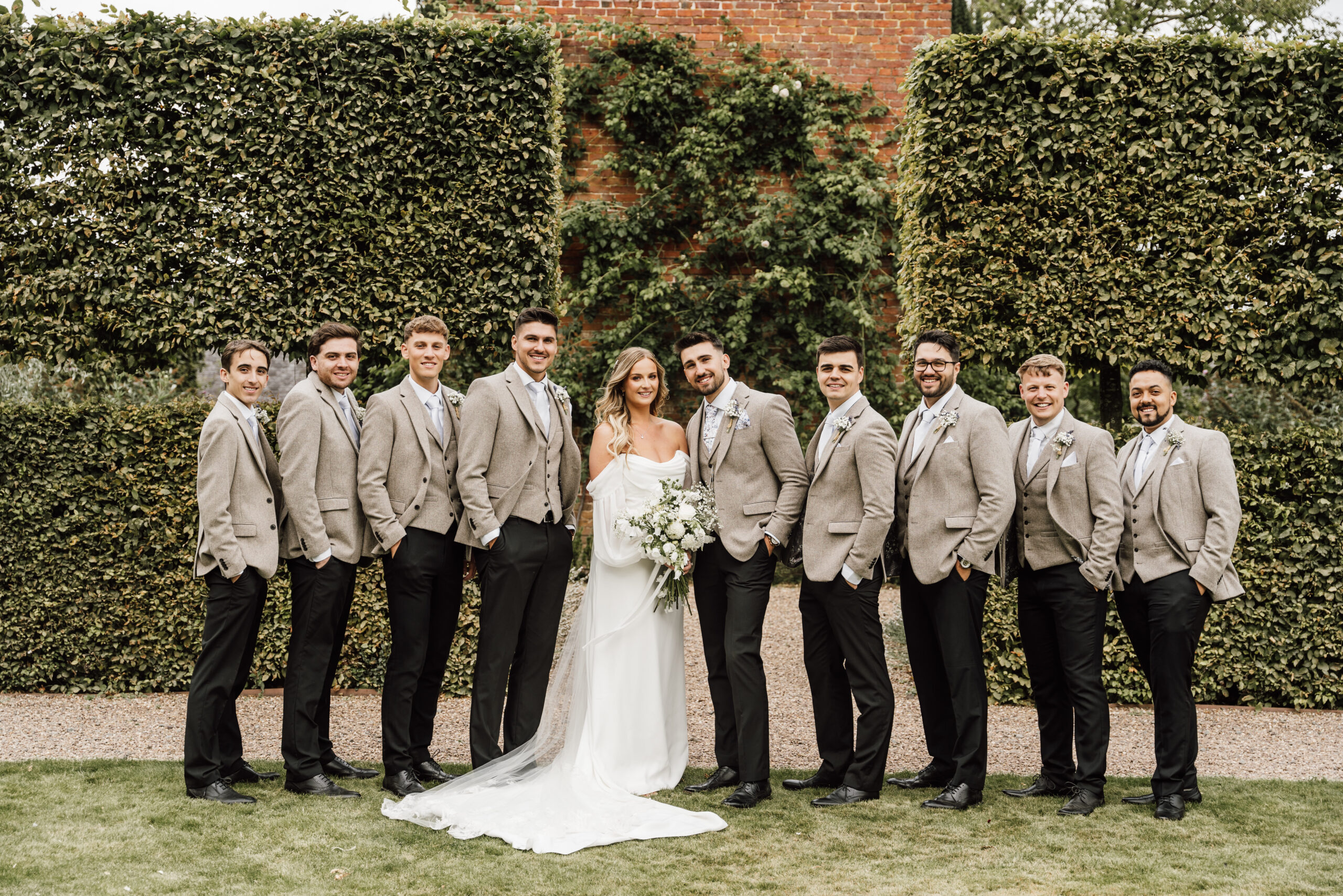 Wildflower inspired UK wedding at exclusive use Georgian Iscoyd Park by The Wedding Guy Photography