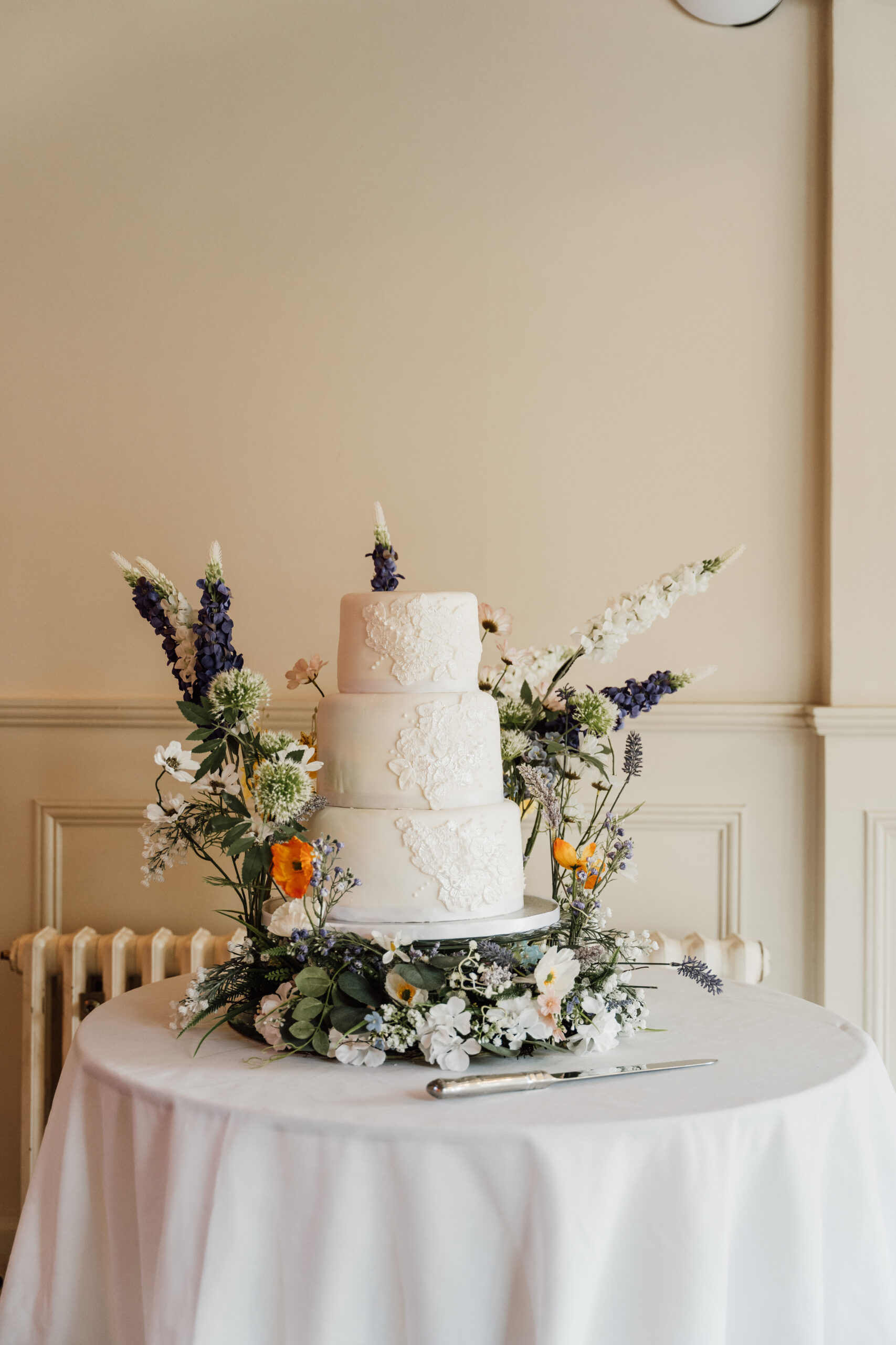 Wildflower inspired UK wedding at exclusive use Georgian Iscoyd Park by The Wedding Guy Photography