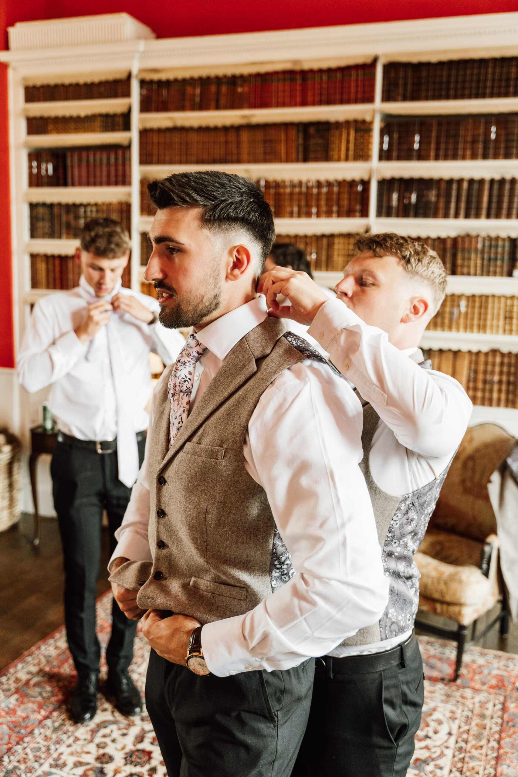 Wildflower inspired UK wedding at exclusive use Georgian Iscoyd Park by The Wedding Guy Photography