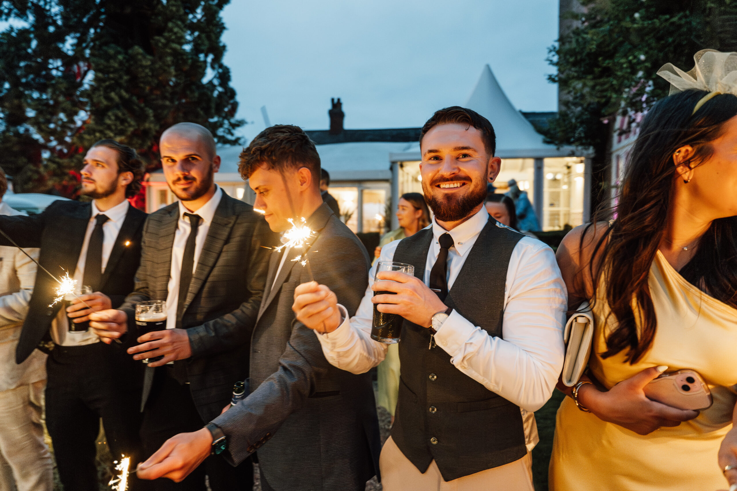 Wildflower inspired UK wedding at exclusive use Georgian Iscoyd Park by The Wedding Guy Photography