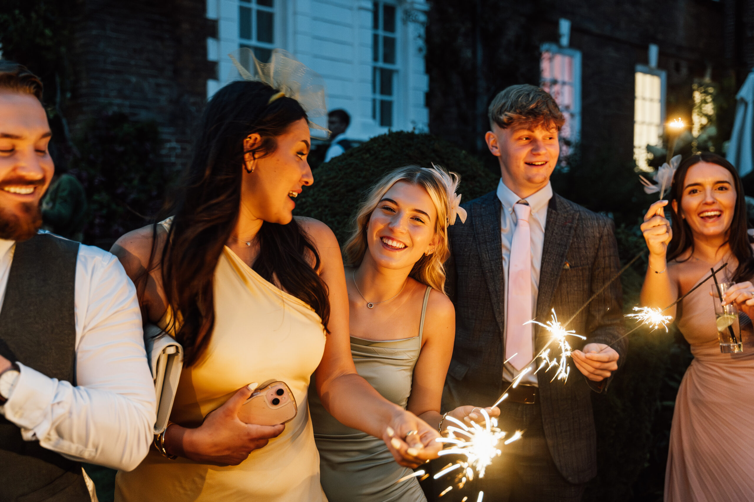 Wildflower inspired UK wedding at exclusive use Georgian Iscoyd Park by The Wedding Guy Photography