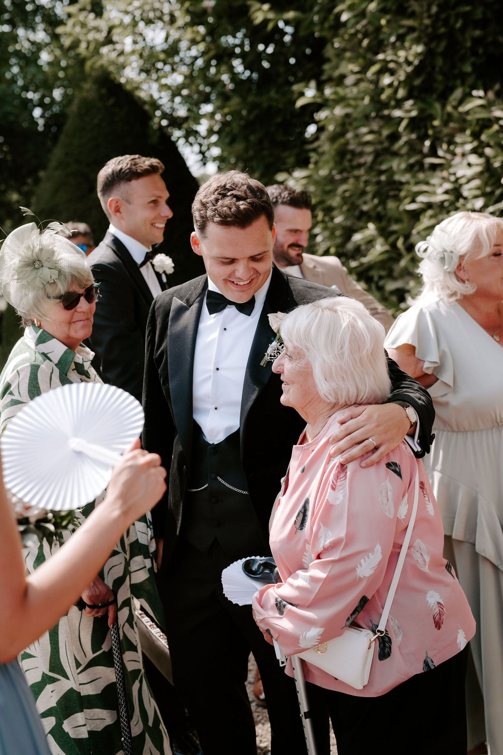 Summer elegance at luxury British wedding venue Iscoyd Park by Lauren Juliette Photography