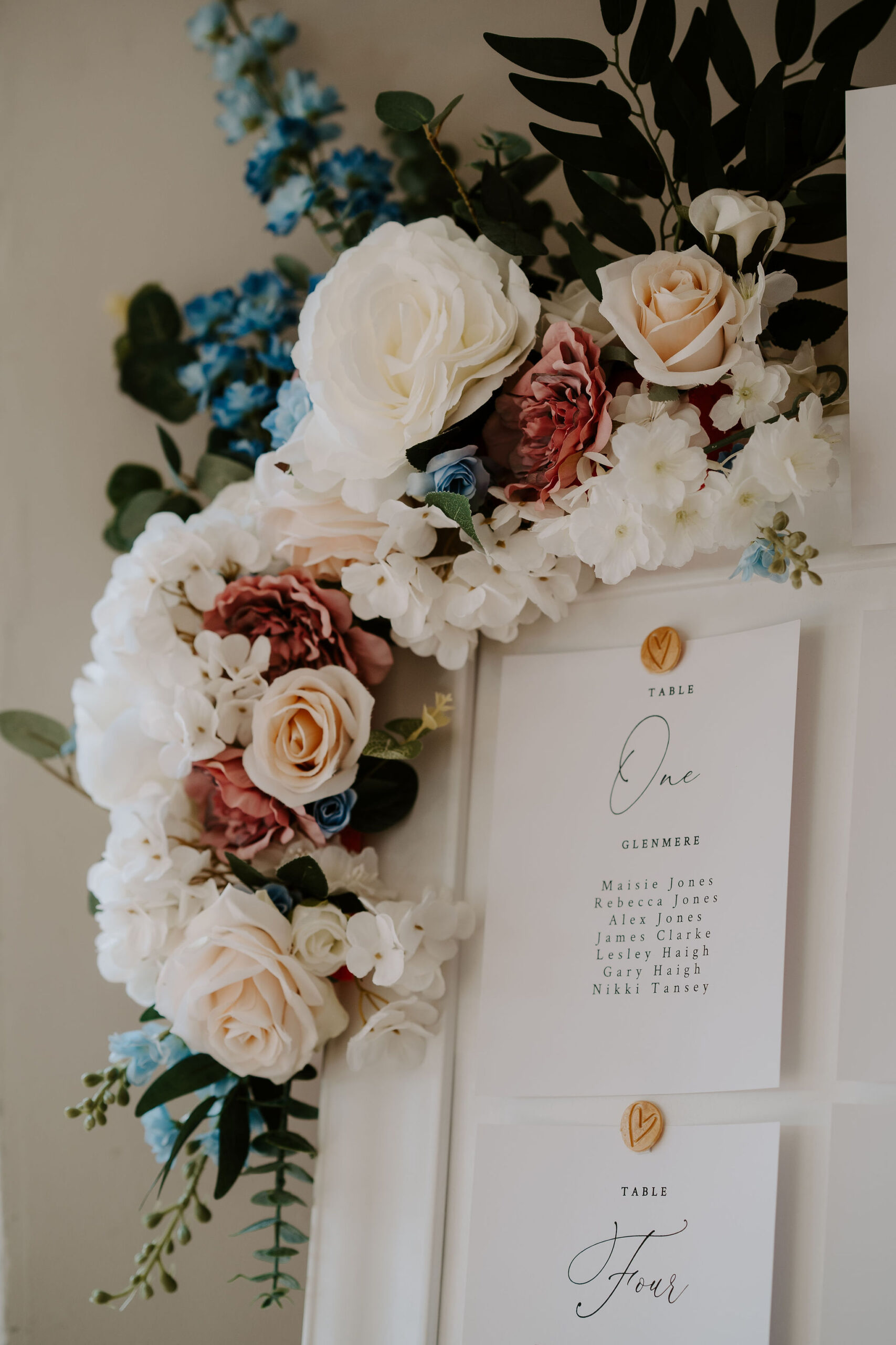 Summer elegance at luxury British wedding venue Iscoyd Park by Lauren Juliette Photography