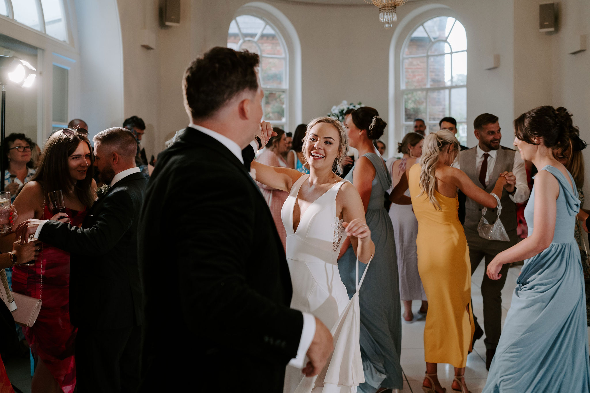 Summer elegance at luxury British wedding venue Iscoyd Park by Lauren Juliette Photography