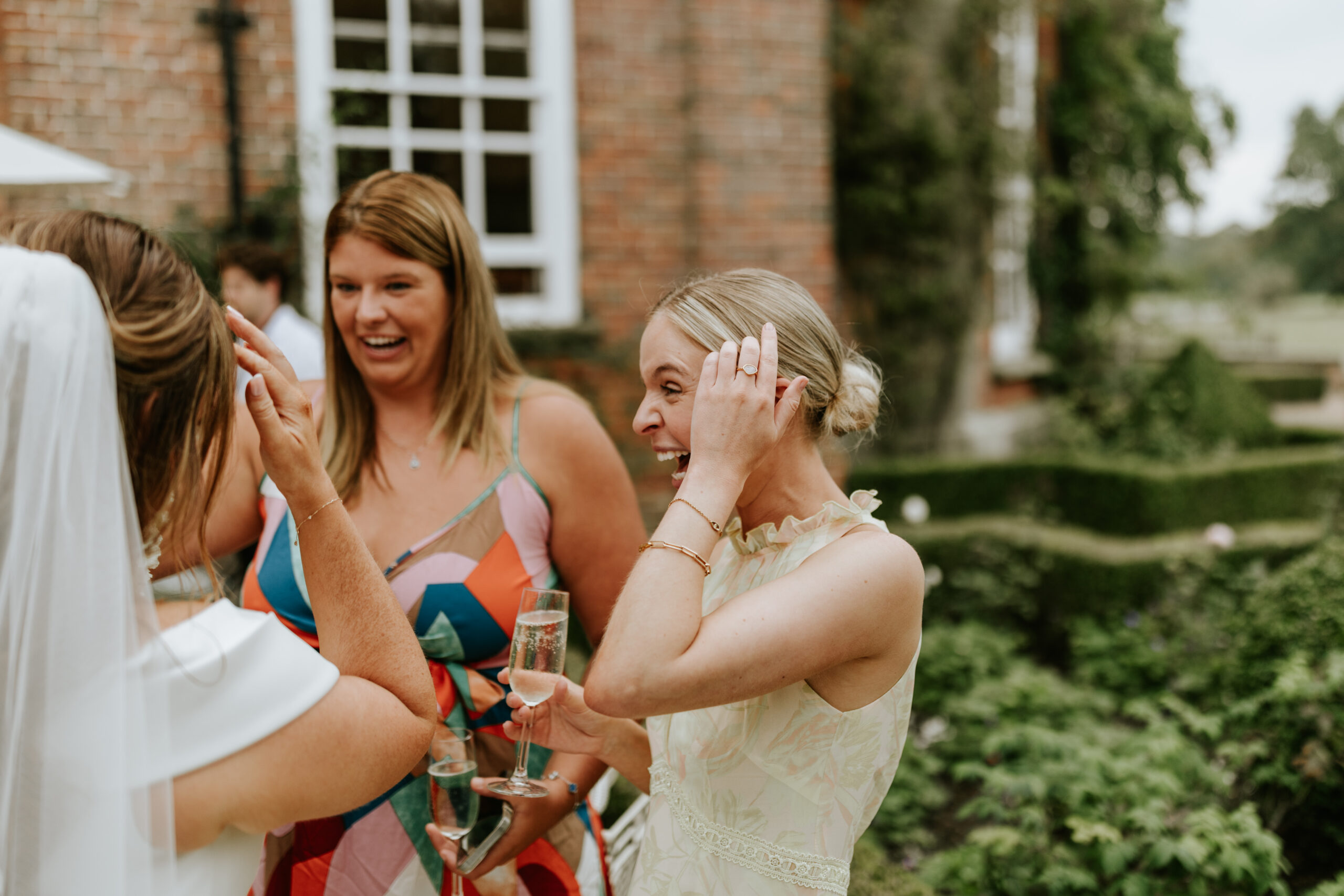 Check out this outdoor September British wedding at Iscoyd Park by Lucy G Photography