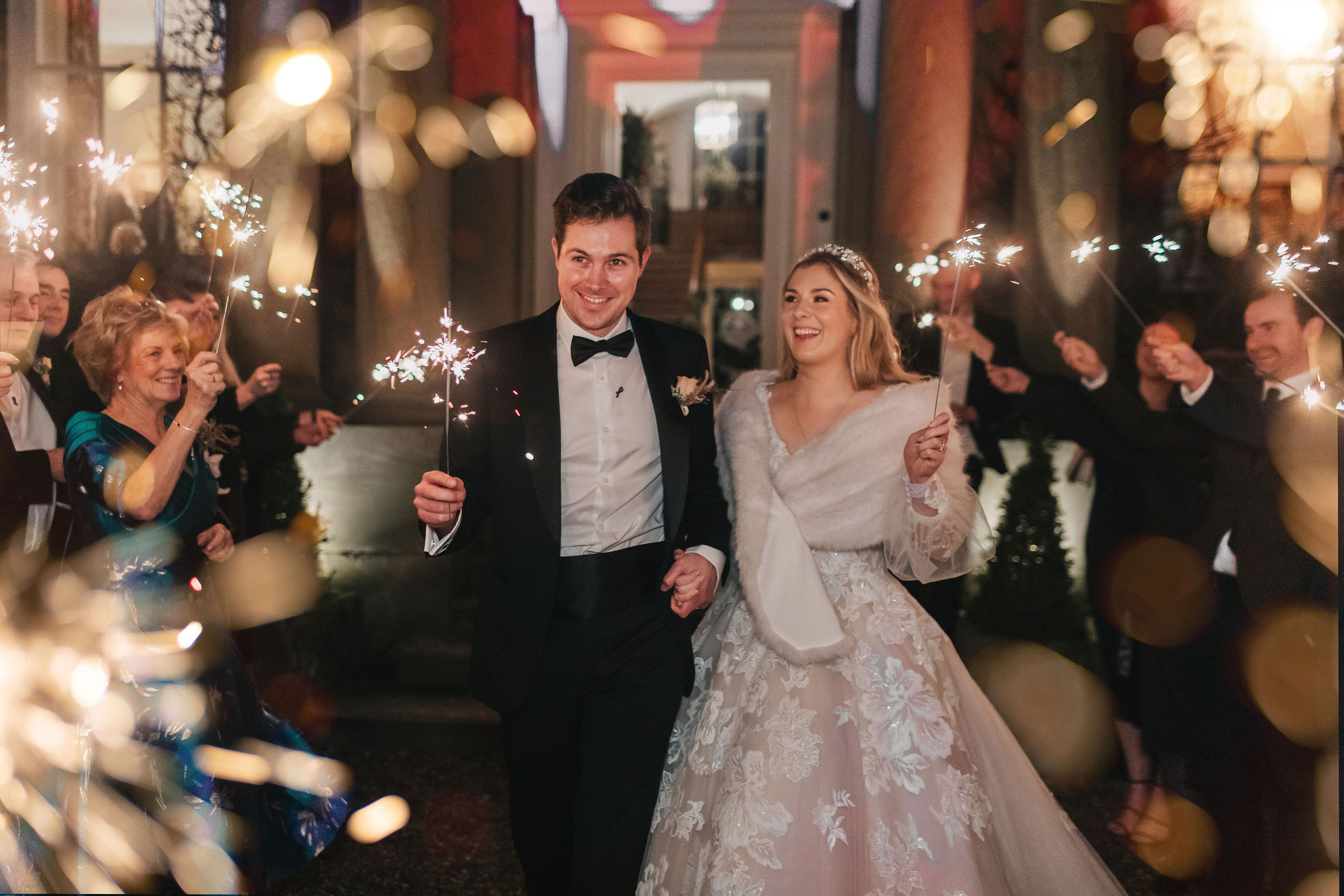 Looking for Winter Wedding inspiration. We show you how to create a Winter Wonderland Wedding at luxury venue Iscoyd Park.