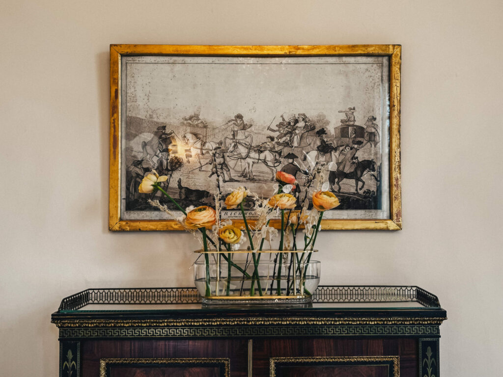 House flowers at Iscoyd Park - we show you what beautiful florals are included when you book your exclusive use wedding with us 