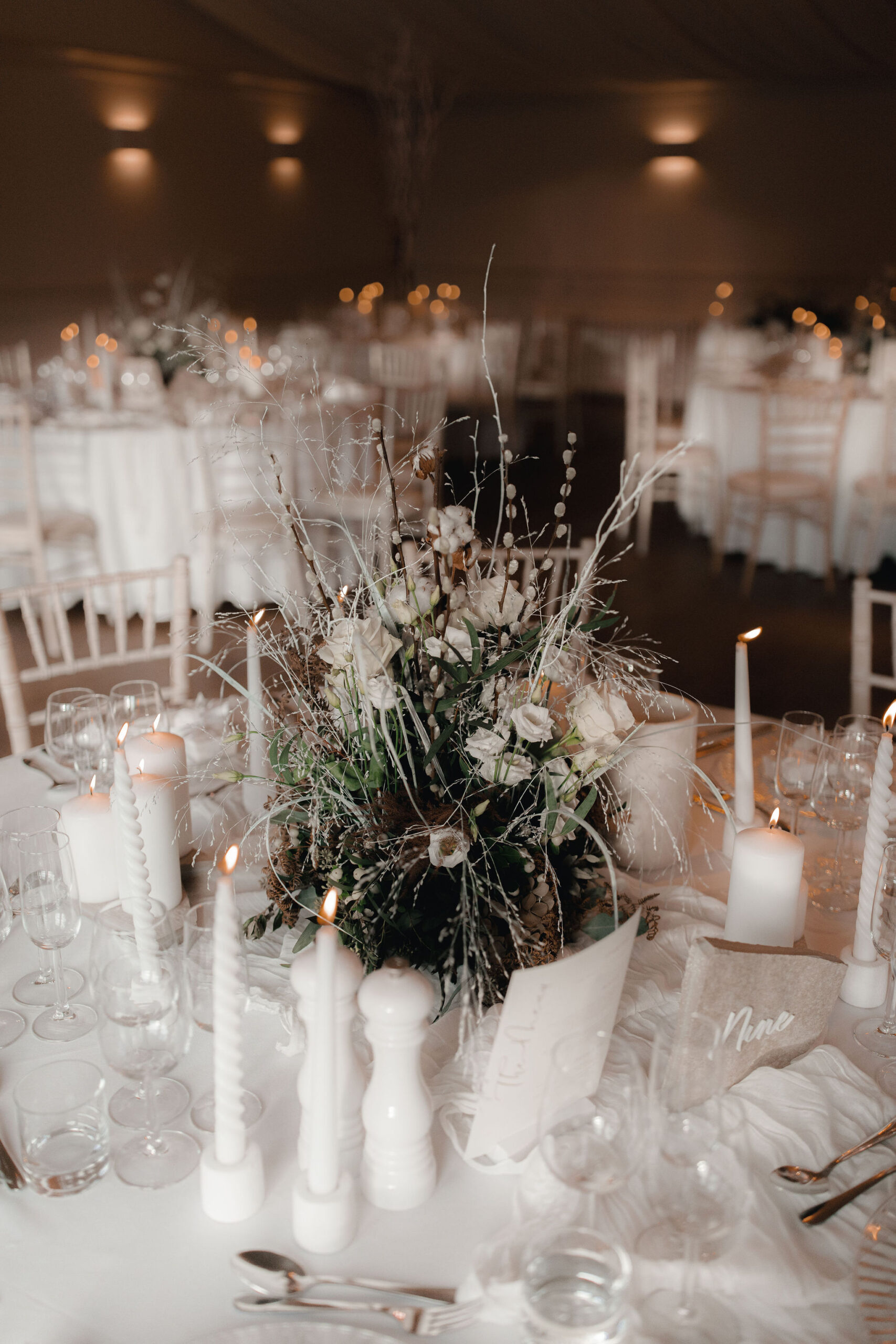 Looking for Winter Wedding inspiration. We show you how to create a Winter Wonderland Wedding at luxury venue Iscoyd Park.