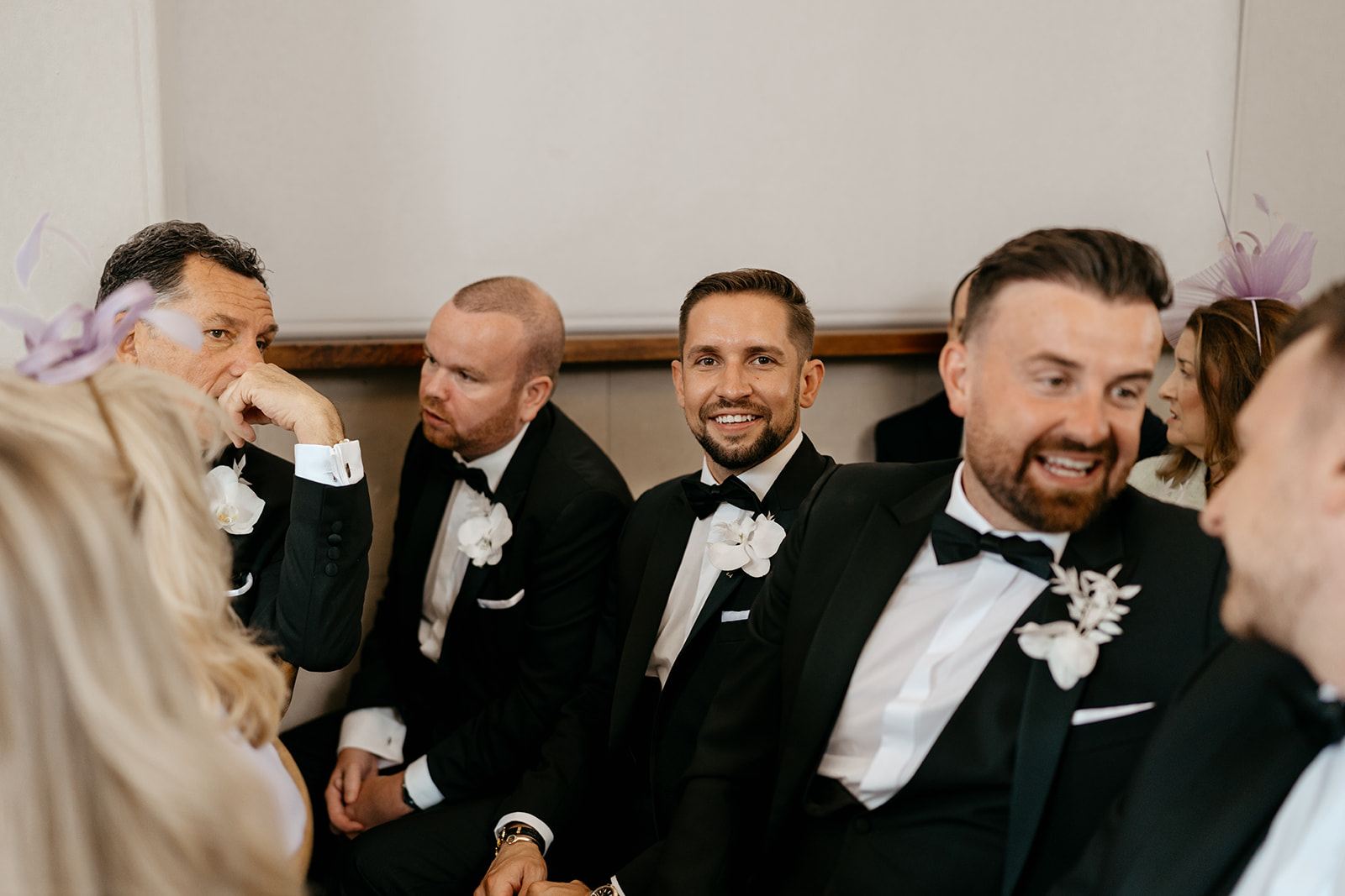 Check out this modern luxe themed wedding at Iscoyd Park by Lauren Stacey Photography