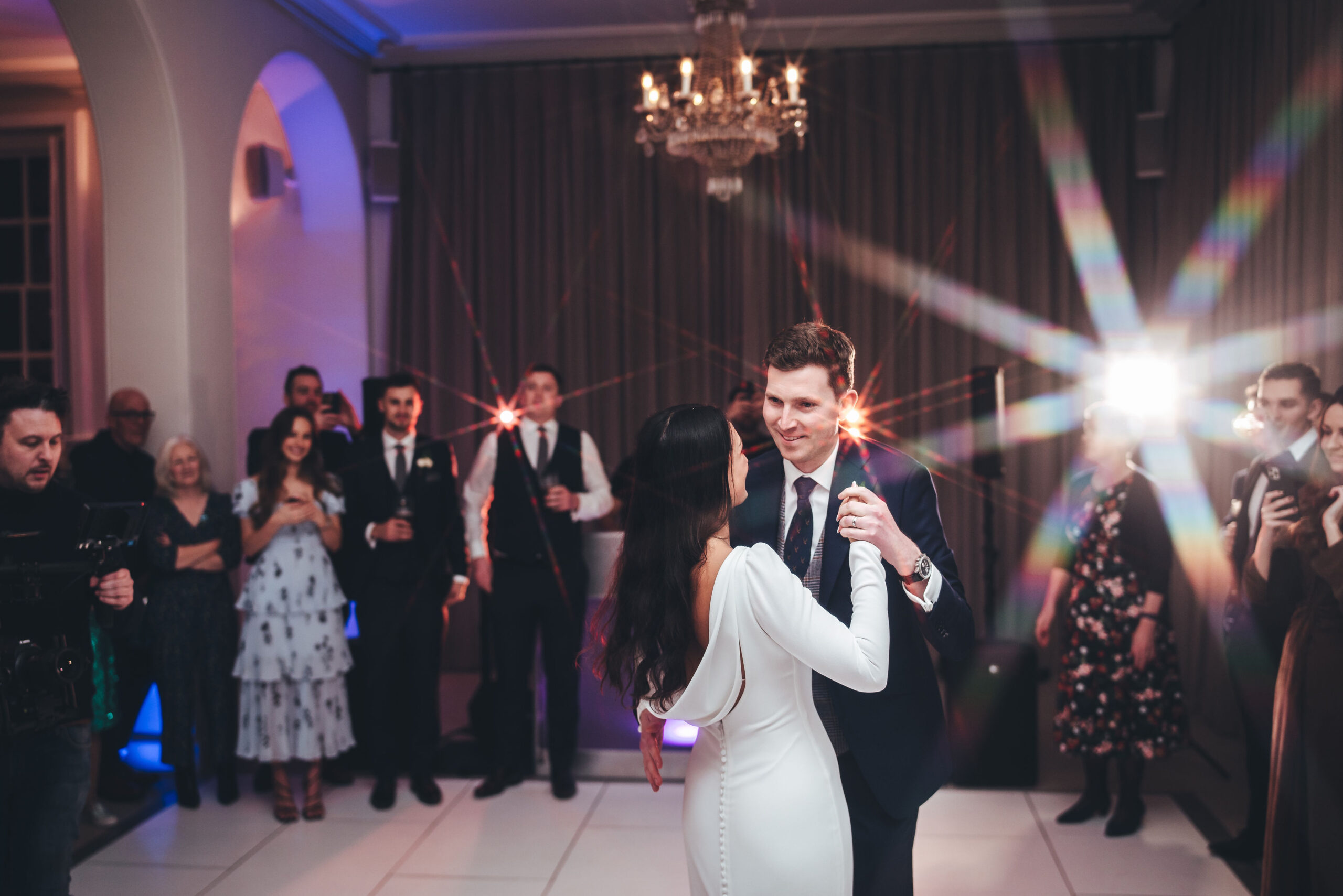 Festive Christmas Wedding at luxury UK venue Iscoyd Park by Inverve Photography