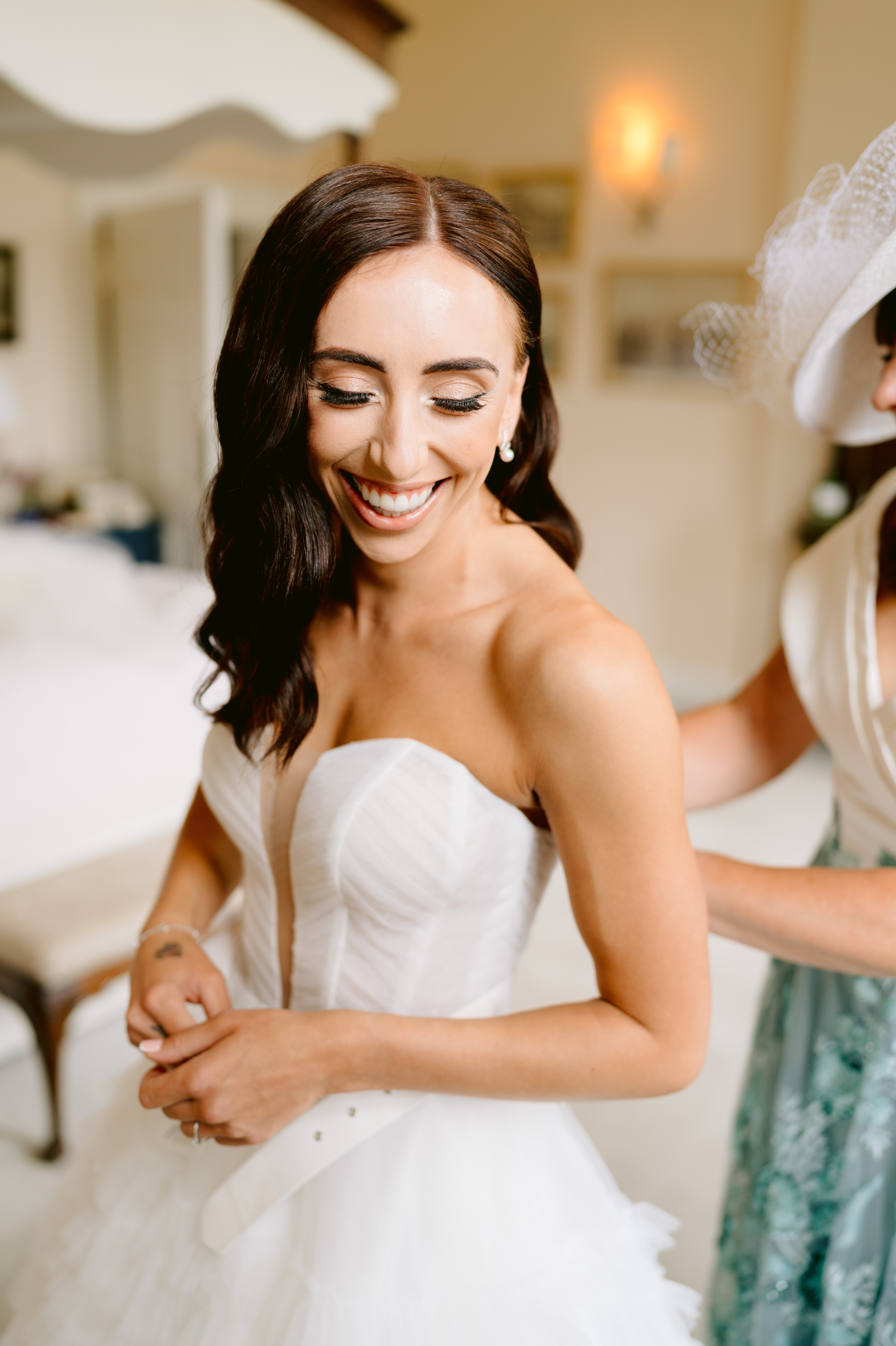 Don't miss this sequinned jumpsuit, sparkler exit, sexy wedding at Iscoyd Park by Tobiah Tayo Photography