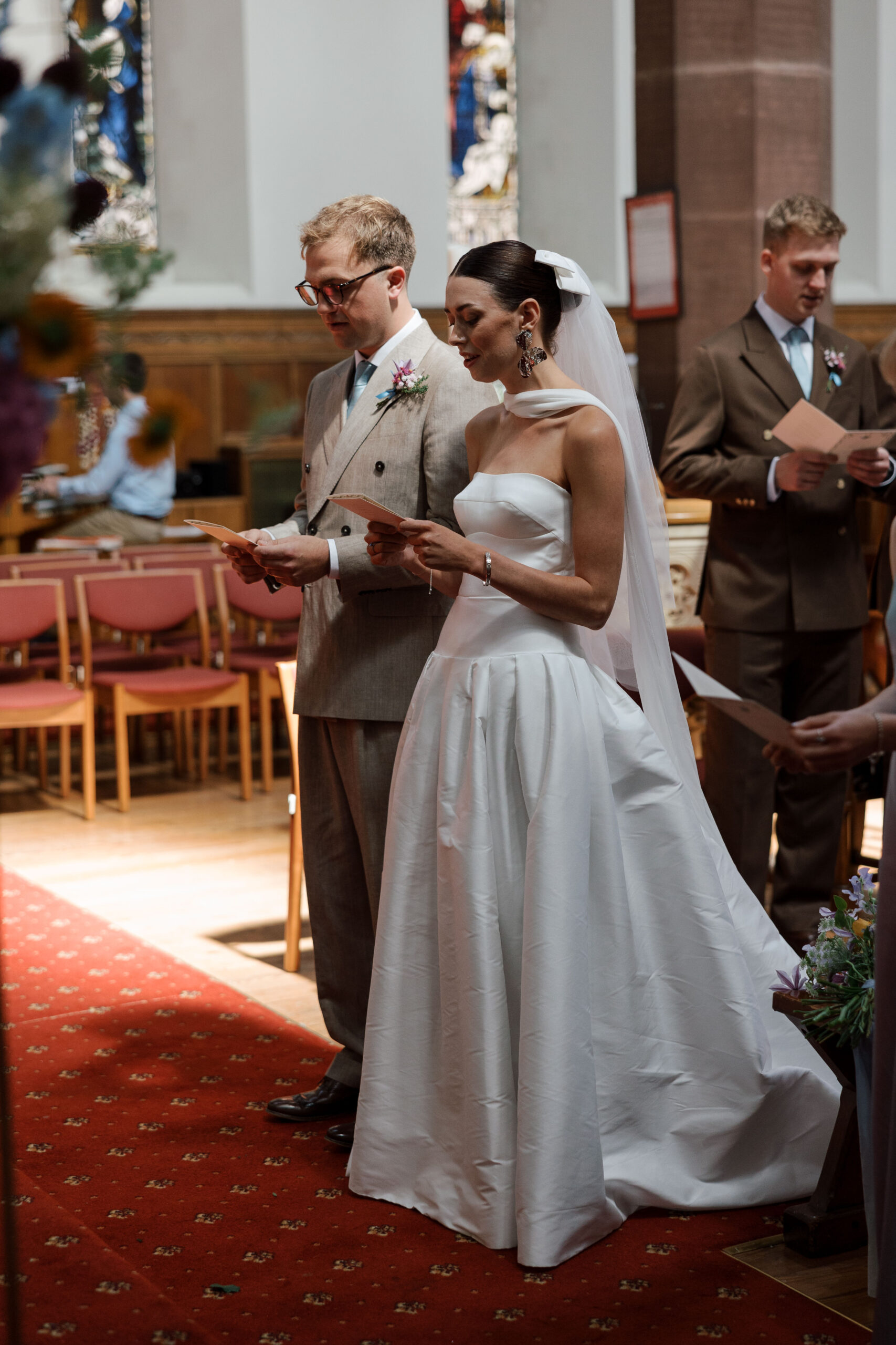 Check out this decadent Iscoyd Park Summer wedding with its nod to the 1950s captured by Sarah Landon Photography