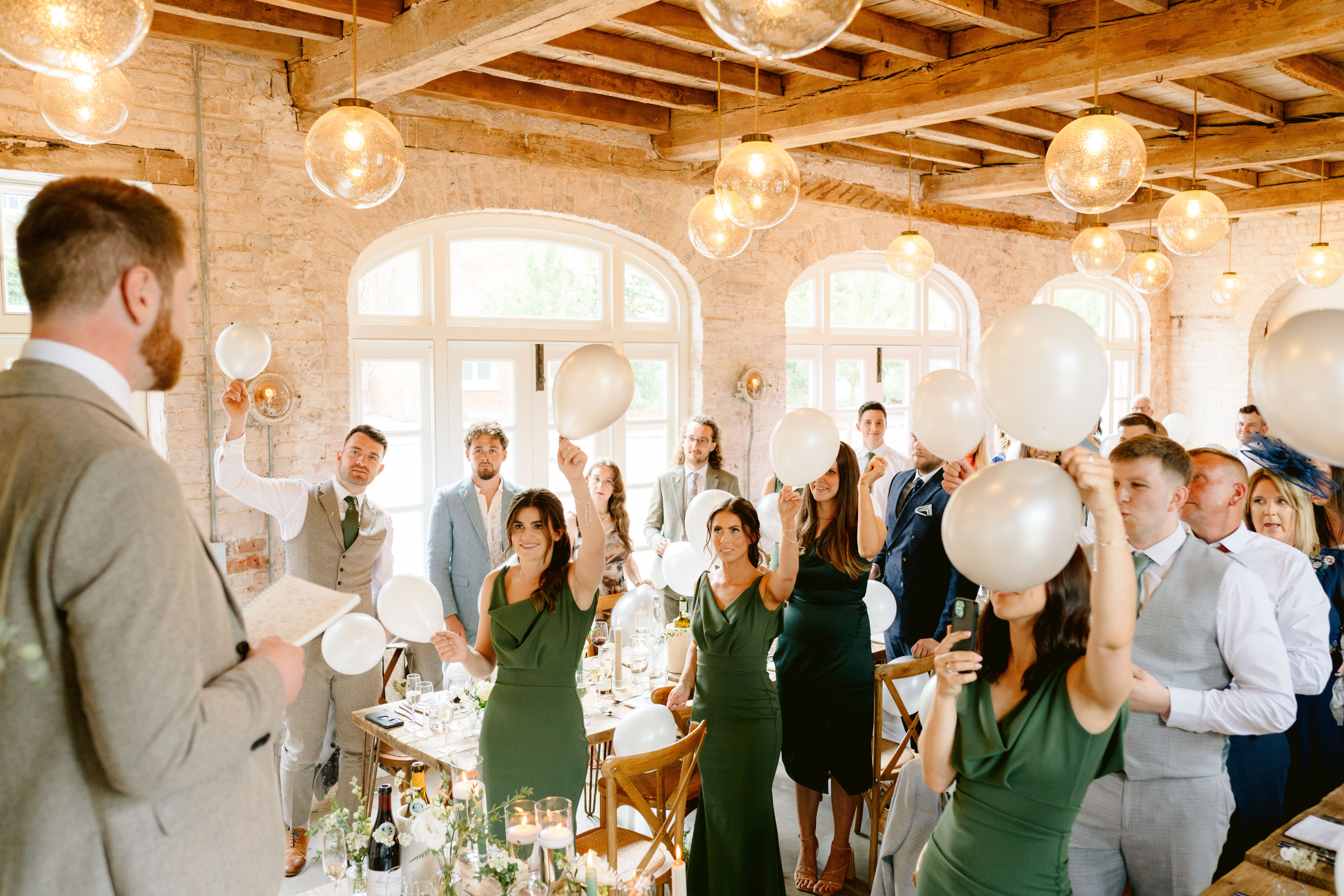 Don't miss this sequinned jumpsuit, sparkler exit, sexy wedding at Iscoyd Park by Tobiah Tayo Photography