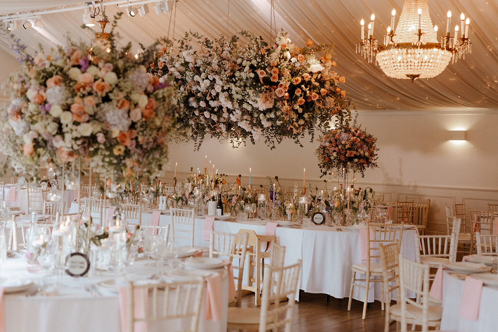 Music, pearls and national flower emblems themes reign supreme at this Iscoyd Park Spring 2025 wedding