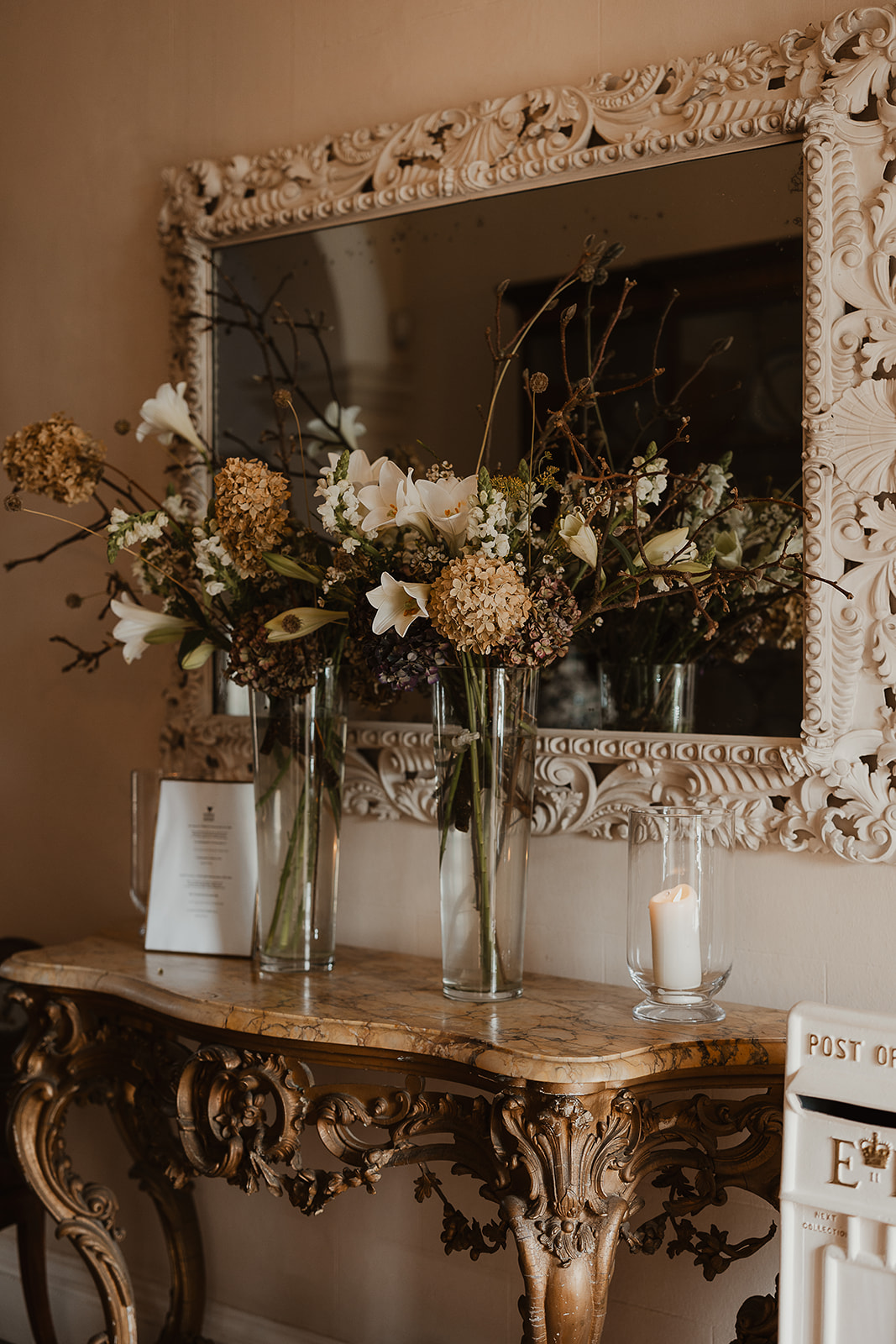Music, pearls and national flower emblems themes reign supreme at this Iscoyd Park Spring 2025 wedding
