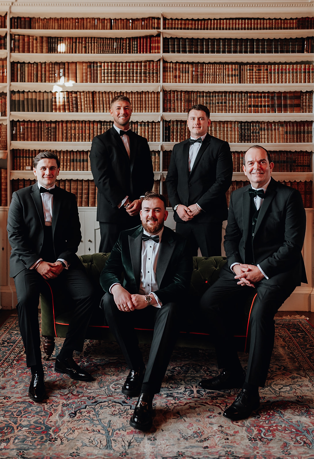 Ice luges, customised cocktails and flower clouds reign supreme at this New Year's Eve wedding at Iscoyd Park by Patrick Partridge Photography